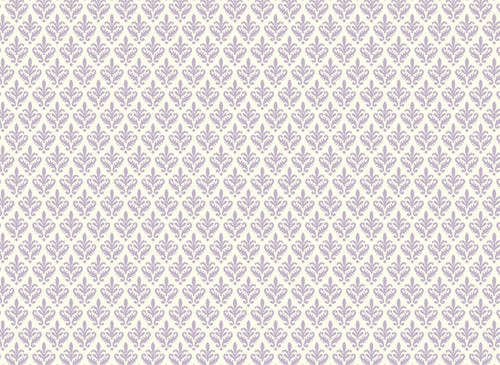 Rossi 1931 Italian Letterpress Paper- Light Purple Lilies