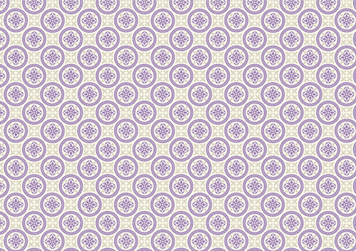 Rossi 1931 Italian Letterpress Paper- Purple Medallions