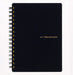 Mnemosyne Spiral Bound Daily Memo Pad,A6 size notebook, 4.25x5.8 inches with spaced at 7mm intervals. 