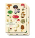 This mini notebook set of three high quality notebooks features bright and colorful reproductions of vintage botanical images to motivate any gardener to get outdoors!