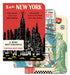 Cavallini & Co. VIntage New York Mini Notebook Set