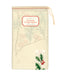Napkins come packaged in a hand- sewn muslin bag.