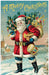 When you finish you will see Santa loaded and ready for Christmas eve! 