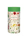 Cavallini & Co. Wildflowers 1000 piece puzzle is densely packed with wildflower images, each having its scientific name alongside. Colorful images of wildflowers adorn this challenging puzzle. 