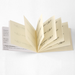 Each booklet contains 36 detachable strips of perfumed paper. 
