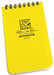 Rite in the Rain Spiral Notebook- Yellow- 3x5 front cover image
