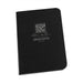 Black Rite in the Rain memo book with spiral binding and dark grey text on light grey pages.