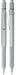 Retro 1951 Hex-o-matic .7 mm Mechanical Pencil- silver finish.