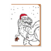 T-Rex Christmas Card