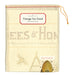 Cavallini & Co. natural cotton tea towels measure 19" x 31.75" (48cm x 80cm).