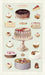 Tarts, biscuits, gateaux, cake, and yes- madelines!  Bring a French bakery to your kitchen with Cavallini's La Patisserie Cotton Tea Towel. 