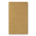 Traveler's Company Spiral Ring Blank Kraft Paper Notebook measures approximately 8 by 5 inches (H218 x W130 x D18mm) so it will easily fit in any travel bag.