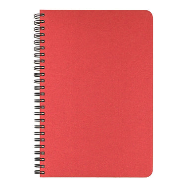 Make My Notebook Blank Slate Ruby Red Spiral Bound Notebook