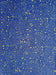 Constellations Lokta Paper- Gold on Sapphire