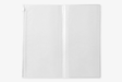 Use the Zipper Pocket inside your Midori Traveler's Notebook to make your notebook like a wallet. 