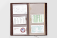 TRAVELER'S notebook Regular Size Card File.