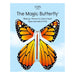 Magic Flying Butterfly Monarch Orange in package