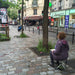 Drawing – A Path to Daily Meditation Online Class Instructor drawing on the street in Paris.