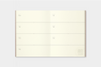 Use the Weekly Free Diary Passport Size in your TRAVELER'S Notebook to keep track of your schedule. 