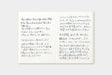 Midori Passport size Lightweight Paper Refill- works best with ballpen or pencil. 