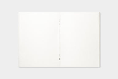 TRAVELER'S notebook Passport size Sketch Paper Refill has 32 pages with a stapled binding.