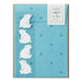 Midori Polar Bear Letter Set with Stickers- 4 sheets of paper measuring approximately 4 by 5 1/2 inches, along with four envelopes and polar bear stickers .