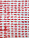 Shibori Crinkle Tie Die Lokta Paper- Red