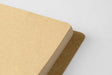 The notebook measures approximately 6 by 4 inches (H154 x W95 x D18mm)- A6 size- so it will easily fit in a bag or pocket. 


