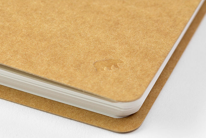 TRAVELER'S COMPANY SPIRAL RING NOTEBOOK- Blank MD White Paper- Horizontal B6