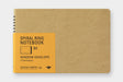 TRAVELER'S COMPANY SPIRAL RING NOTEBOK- Window Envelope- Horizontal B6