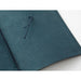 Elastic bands are used to hold the first insert, as well as loop over the cover to keep the contents contained.  Both are easily replaceable. 