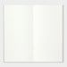 Each Midori Travelers Notebook Starter Kit comes with a blank insert.  